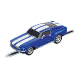 Carrera ford mustang '67 - racerblå 1:43