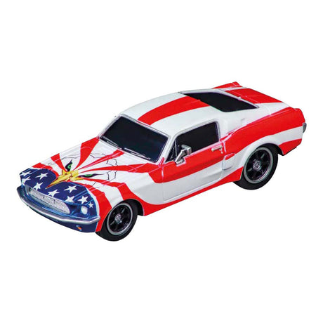 Carrera ford mustang 67 stjerner og striber - 1:43