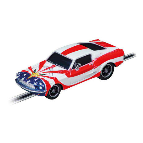 Carrera ford mustang 67 stjerner og striber - 1:43