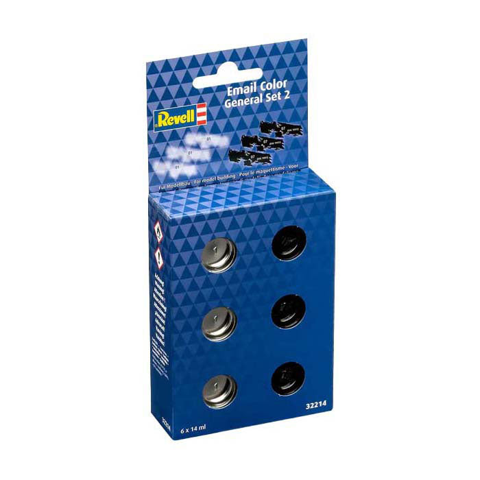 Revell emaljefarvesæt basissæt blank - 6x14ml