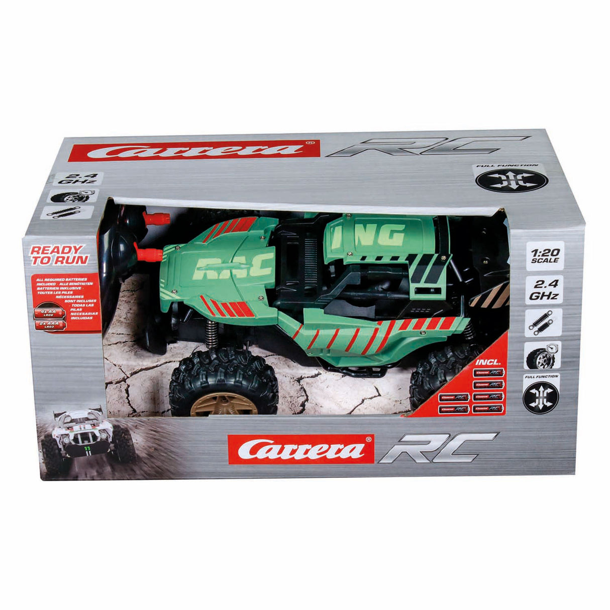 Carrera rc 2.4ghz bjergracer - 1:20