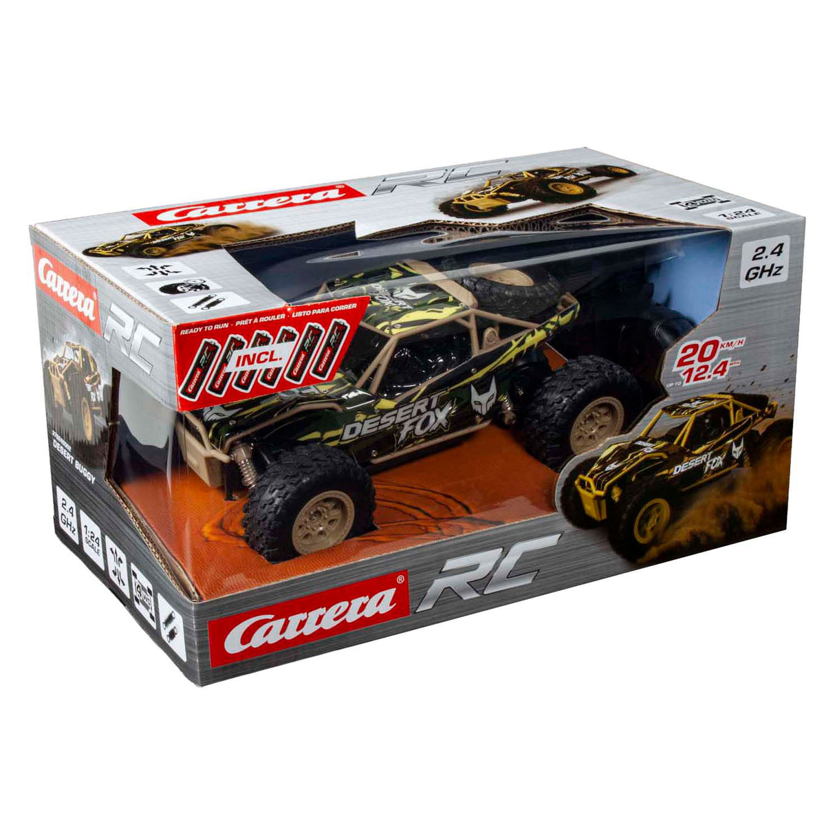 Carrera rc 2.4ghz ørkenbuggy - 1:24