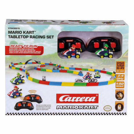 Carrera RC 2.4GHz Mario Kart Bordracersæt - Mario Luigi 1:43