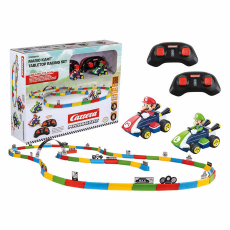 Carrera RC 2.4GHz Mario Kart Bordracersæt - Mario Luigi 1:43