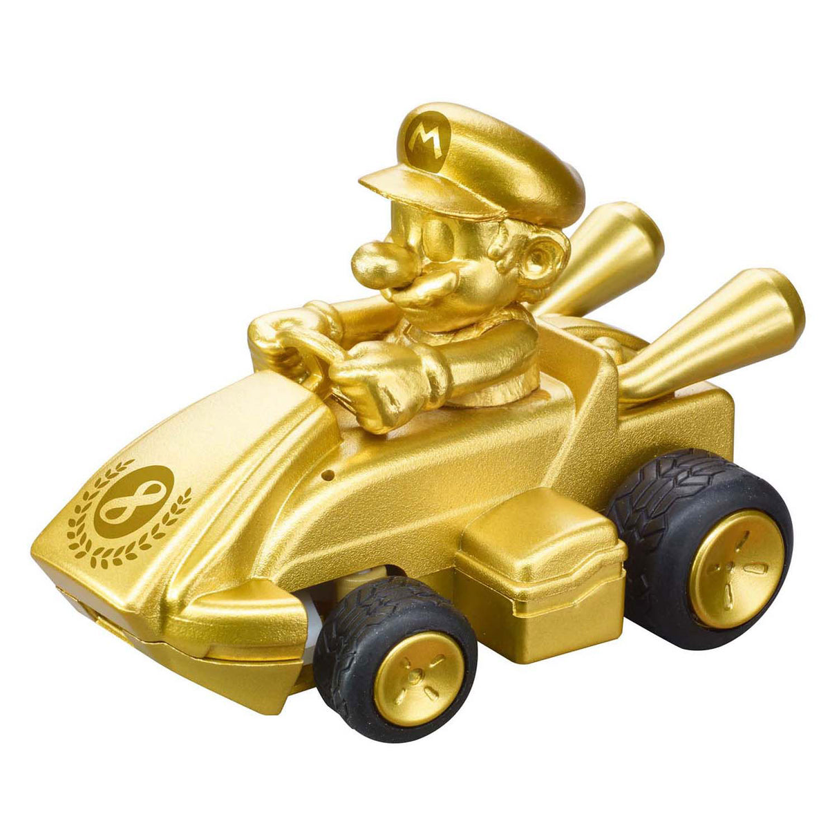 Carrera mini rc 2.4ghz mario kart guld - 1:50