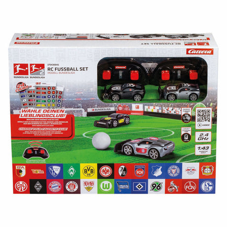 Carrera RC 2.4GHz Bundesliga fodboldsæt