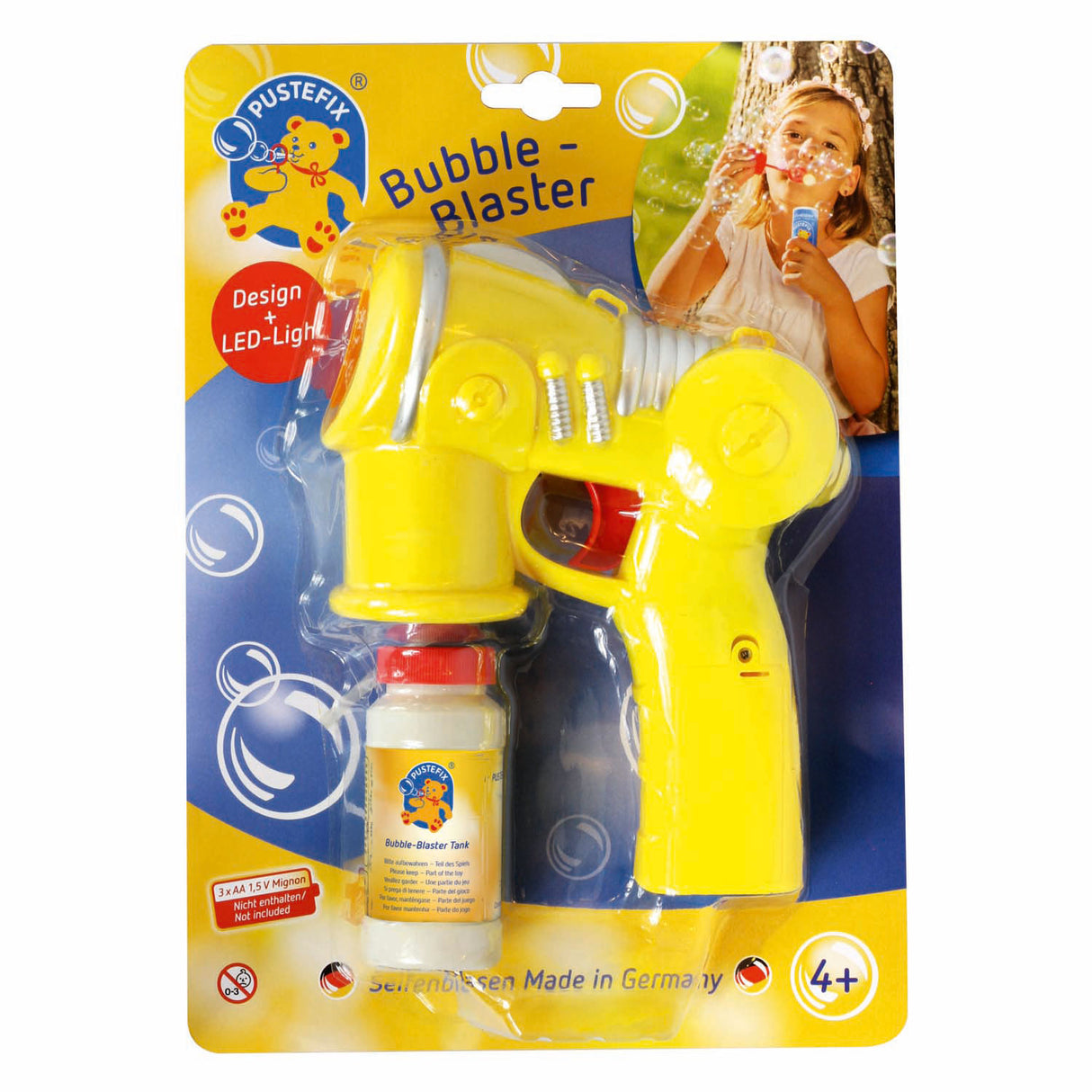Pustefix bobleblaster med bobleblæser