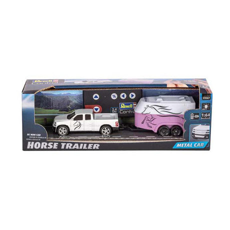 Revell RC 2.4GHz fjernstyret hestetrailer 1:64