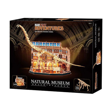 Revell tiny adventures naturmuseum brachiosaurus - 216 stk.