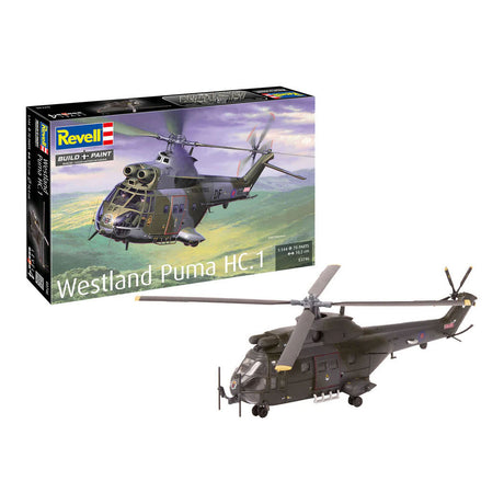 Revell modelsæt Westland Puma HC.1 1:144 - 70stk.
