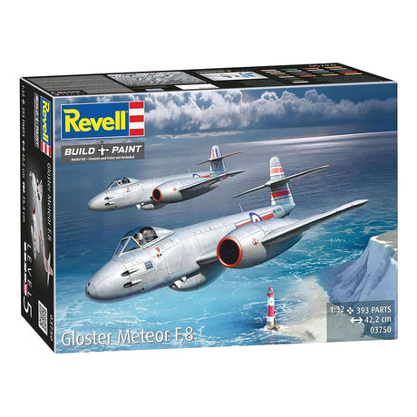 Revell model kit gloster meteor f.8 1:32 - 393stk.