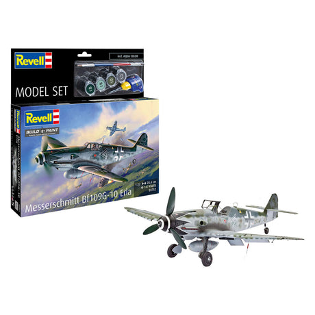 Revell modelbyggesæt modelsæt messerschmitt bf109g-10 erla 1:32 - 147stk.