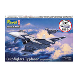 Revell model kit startsæt eurofighter typhoon (enkeltsædet) 1:144 - 63 stk.