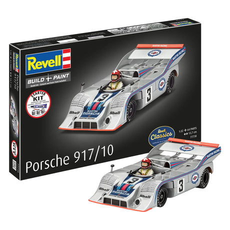 Revell modelsæt startsæt Porsche 917 10 1:32 - 64 stk.