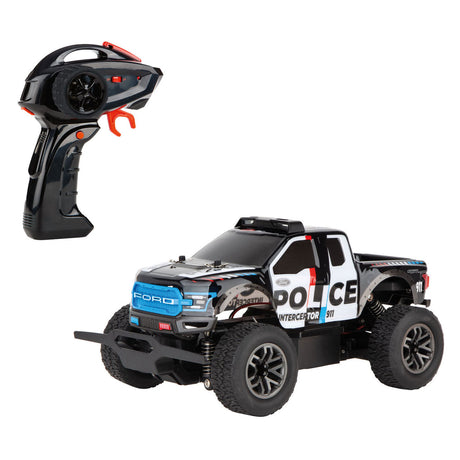 Carrera 2.4ghz ford f-150 raptor politi rc