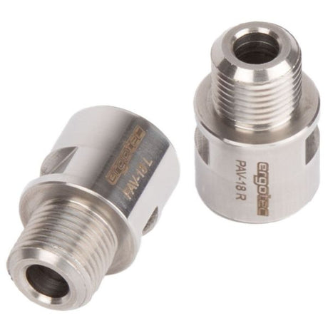 Pedal Assleger 9 16 Ergotec - Poleret rustfrit stål