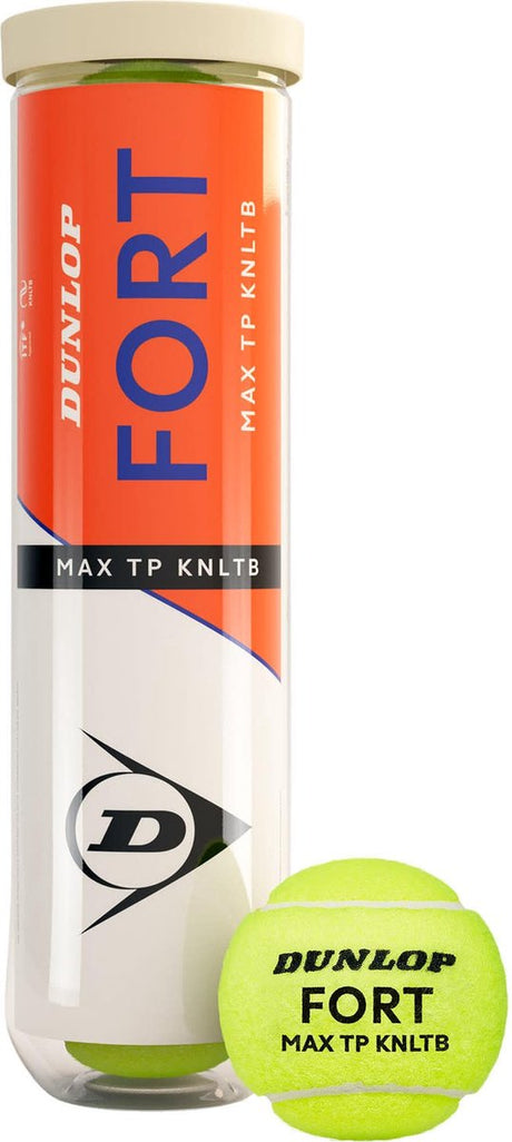 Dunlop fort max tp knltb - geel - 4 stuks