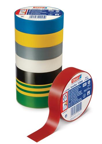 Tesa isoleringstape rød 19mm 25mtr (h)