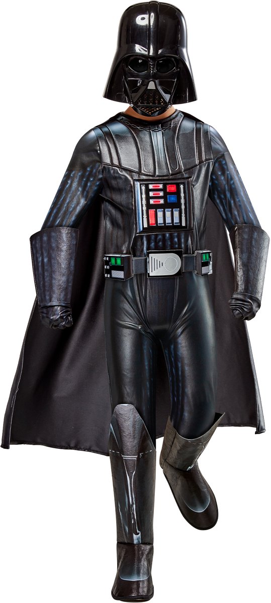 Rubiner - darth vader premium børn (størrelse xs)
