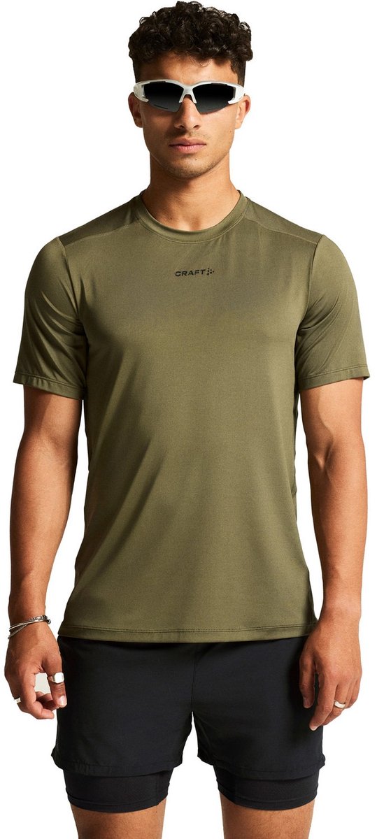 Craft adv essence ss t-shirt 2 m herre sportstrøje - rift