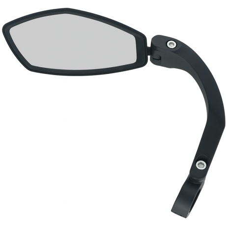 Kantspejl e-cykel venstre 360 grader justerbar 21-26 mm - sort