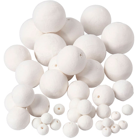 Creativ virksomhed https: www.cchobby.nl balls-d-12-15-20-30-40-50-mm-white-42-piece-1-box