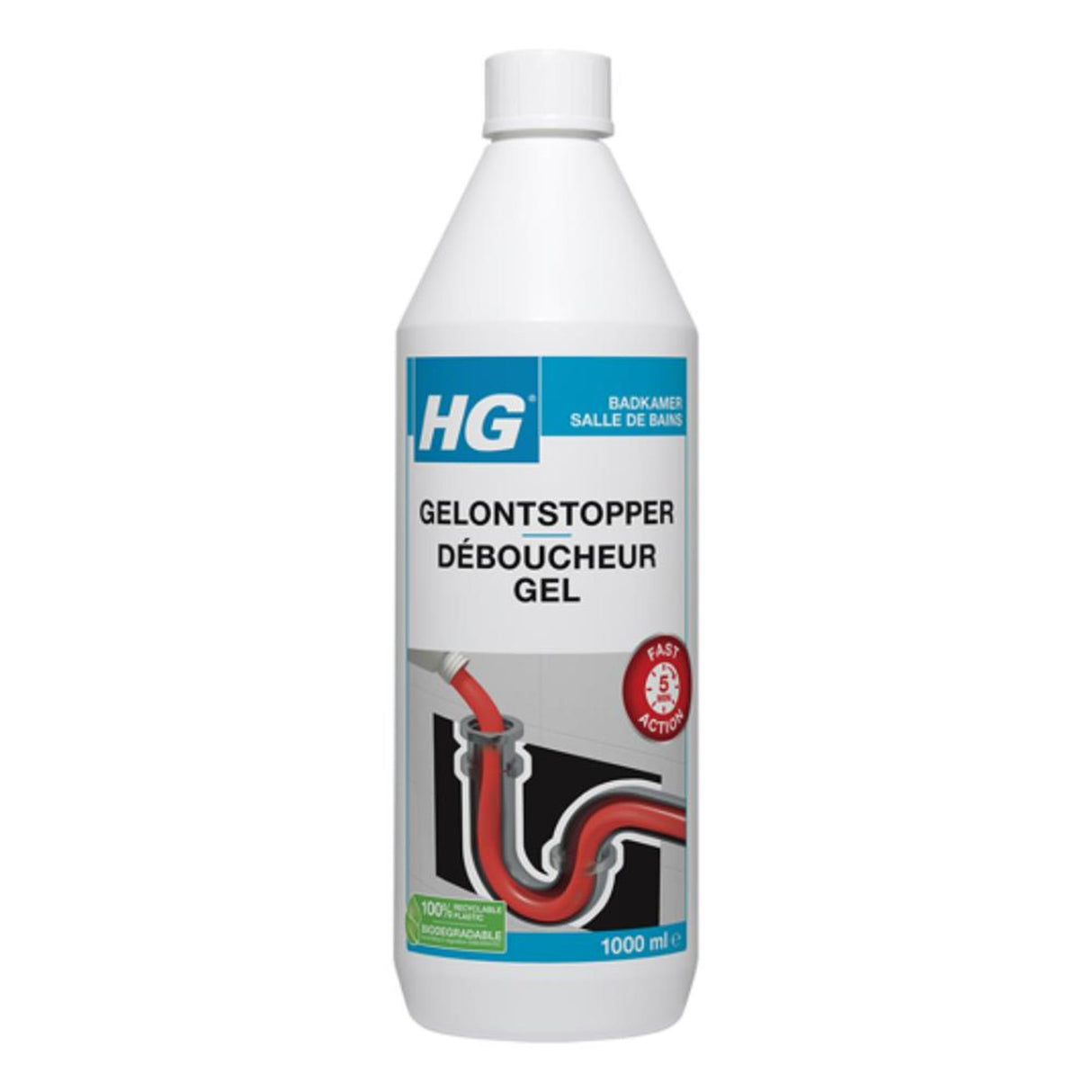 Hg gel unblocker 1l gel unblocker 1l
