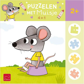 Puslespil med mus. 2+
