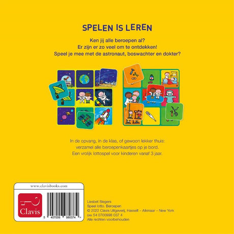 Uitgeverij clavis speel lotto. beroepen