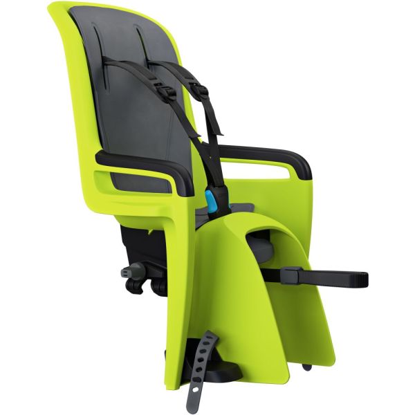 Thule bageste barnestol ride langs 2 til bagagebærer montering - zen lime