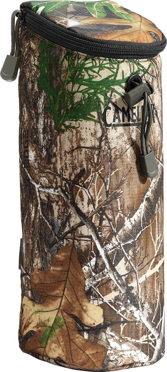 Camelbak hunt flaskepose - opbevaringsdæksel til drikkeflaske - grøn camouflagebrun (ægte trækant)