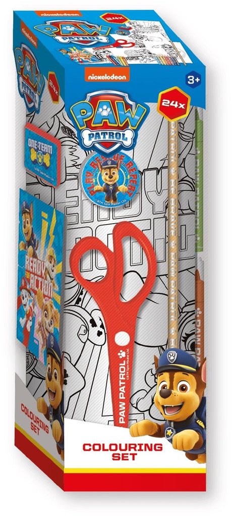 Umærket sans marque paw patrulje tegne- og skrivetårn - kreativt håndværkssæt til børn.