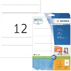 Umærket sans marque herma prem. etiketter 97x42,3 25 ark DIN A4 300 stk 5056