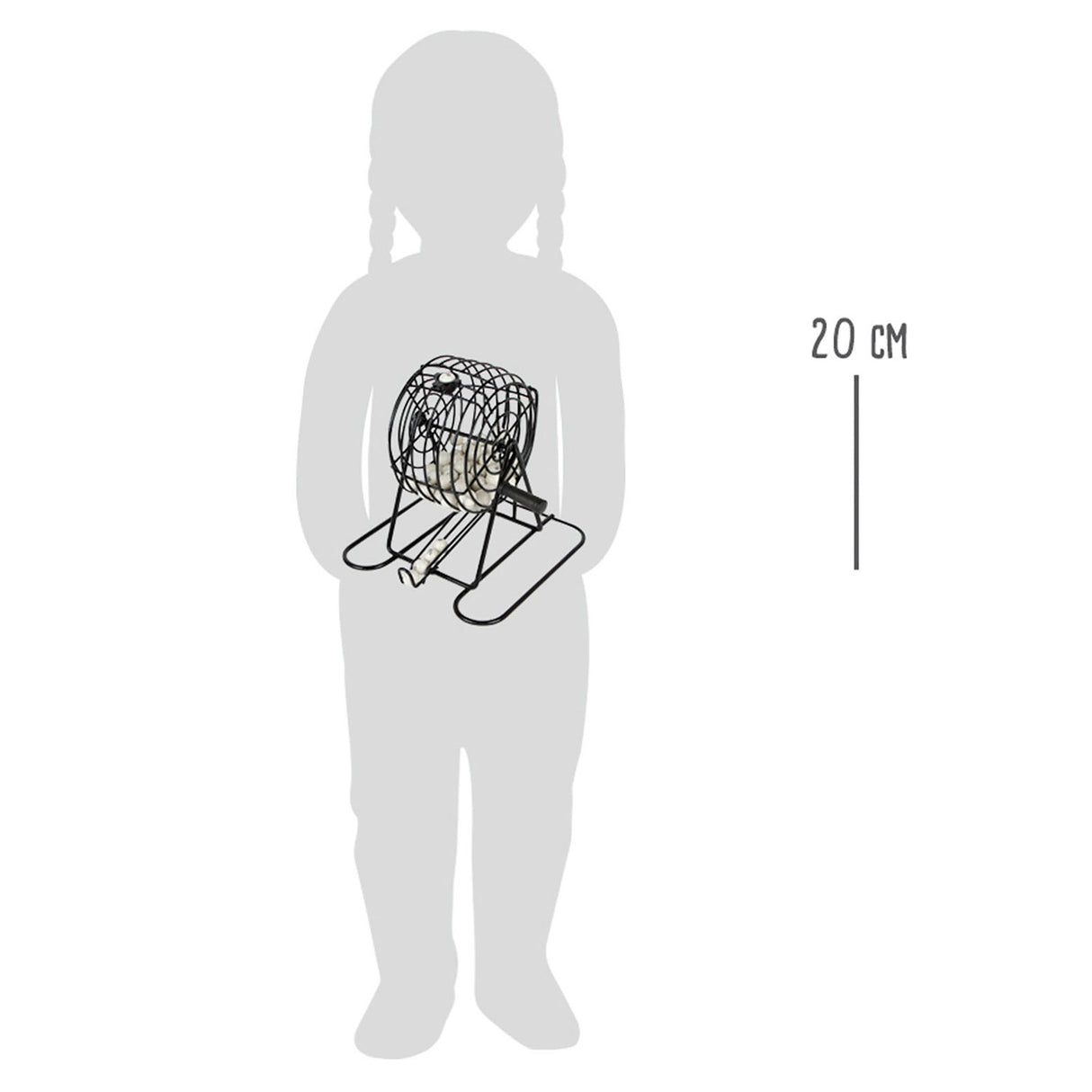 Lille fod - bingohjul med tilbehør