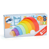 Lille fod - Træbyggeri Rainbow, 9dlg.