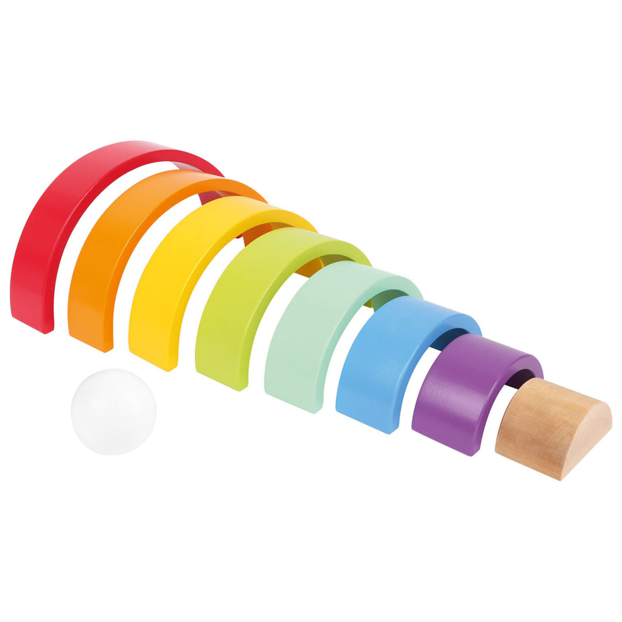 Lille fod - Træbyggeri Rainbow, 9dlg.