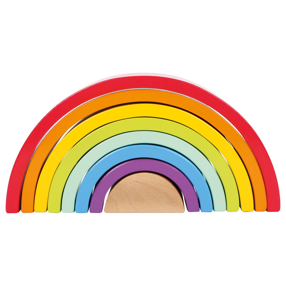 Lille fod - Træbyggeri Rainbow, 9dlg.