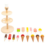 Lille fod - Træ Luigi Ice Cream Stall, 16dlg.
