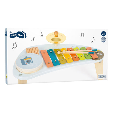 Lille fod - musikbord groovy beats i træ