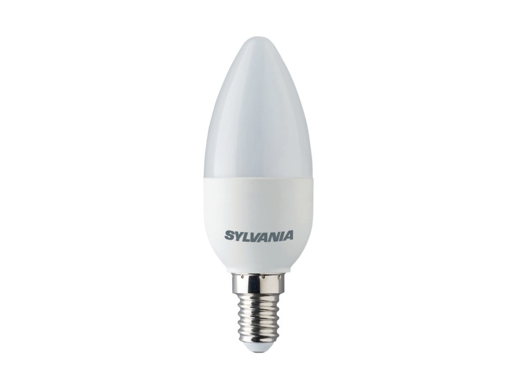 Sylvania 0027544 LED lampe E14 stearinlys 6,5 W 470 lm 2700K - 2000 K