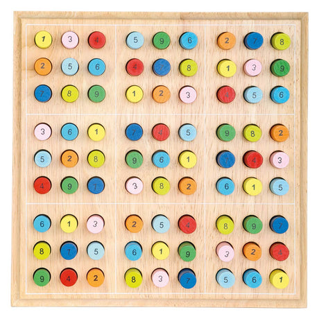 Lille fod - sudoku i træ