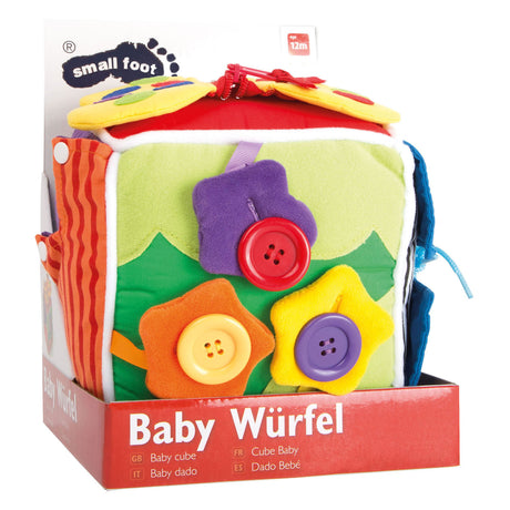Lille fod - baby terning naturplys