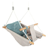 Lille fod - træ baby swing havkyst
