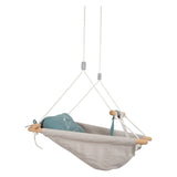 Lille fod - træ baby swing havkyst