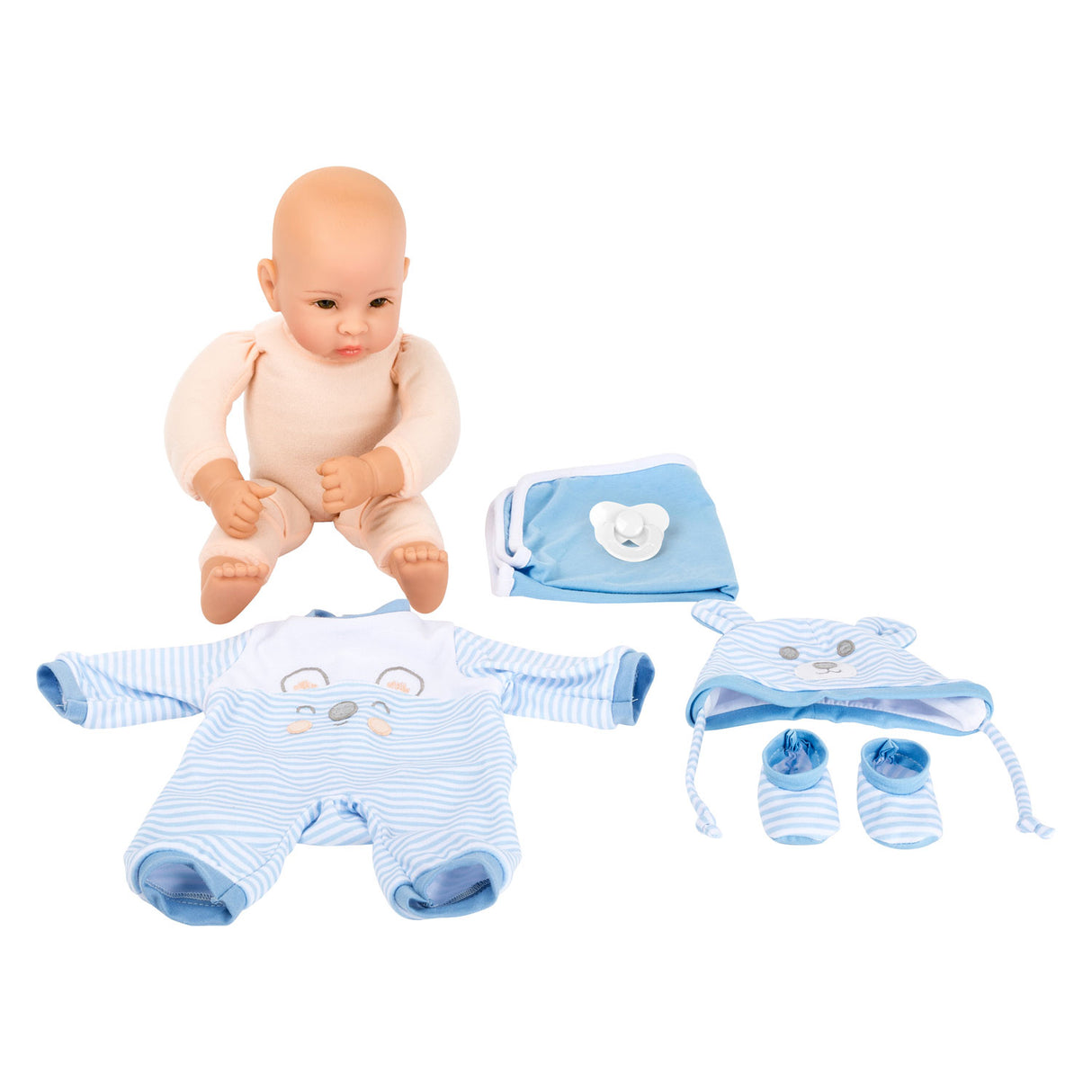 Lille fod - babydukke Lucas