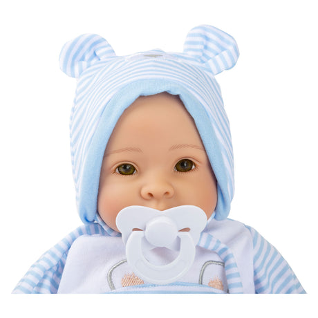 Lille fod - babydukke Lucas