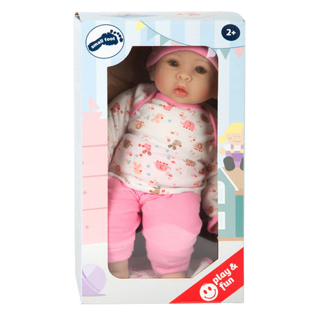 Lille fod - babydukke hannah