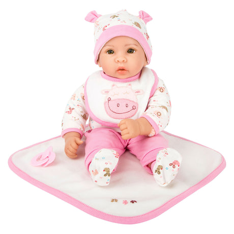 Lille fod - babydukke hannah