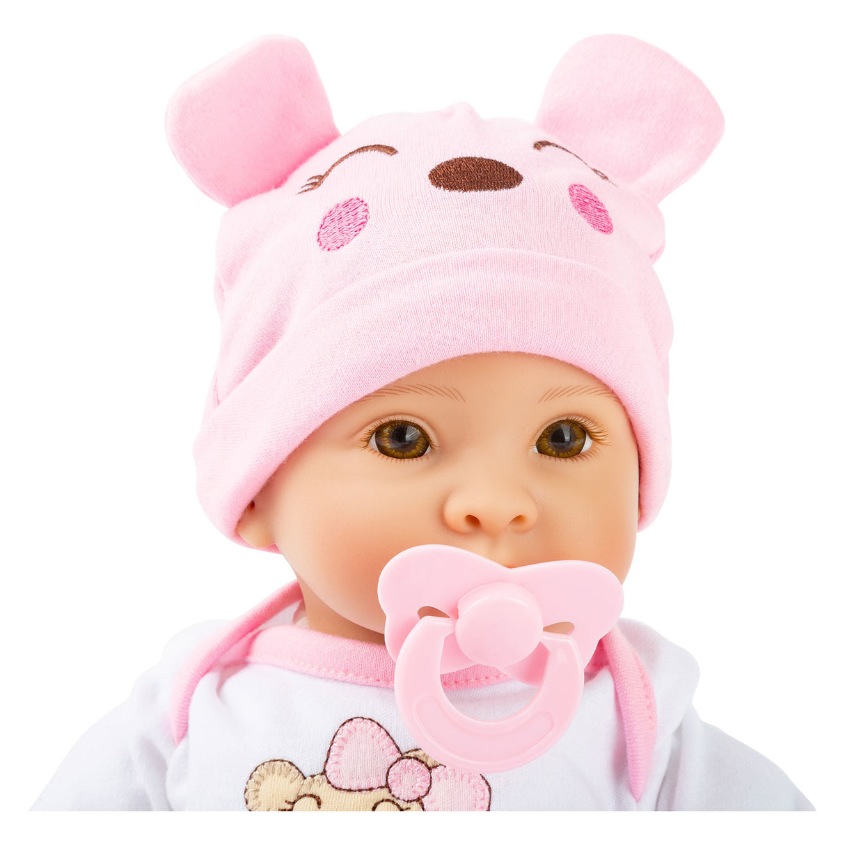 Lille fod - babydukke Marie med tilbehør, 7 stk.