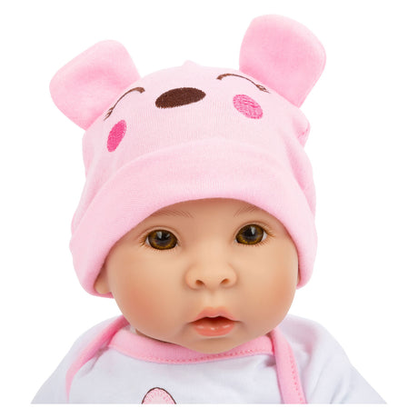 Lille fod - babydukke Marie med tilbehør, 7 stk.